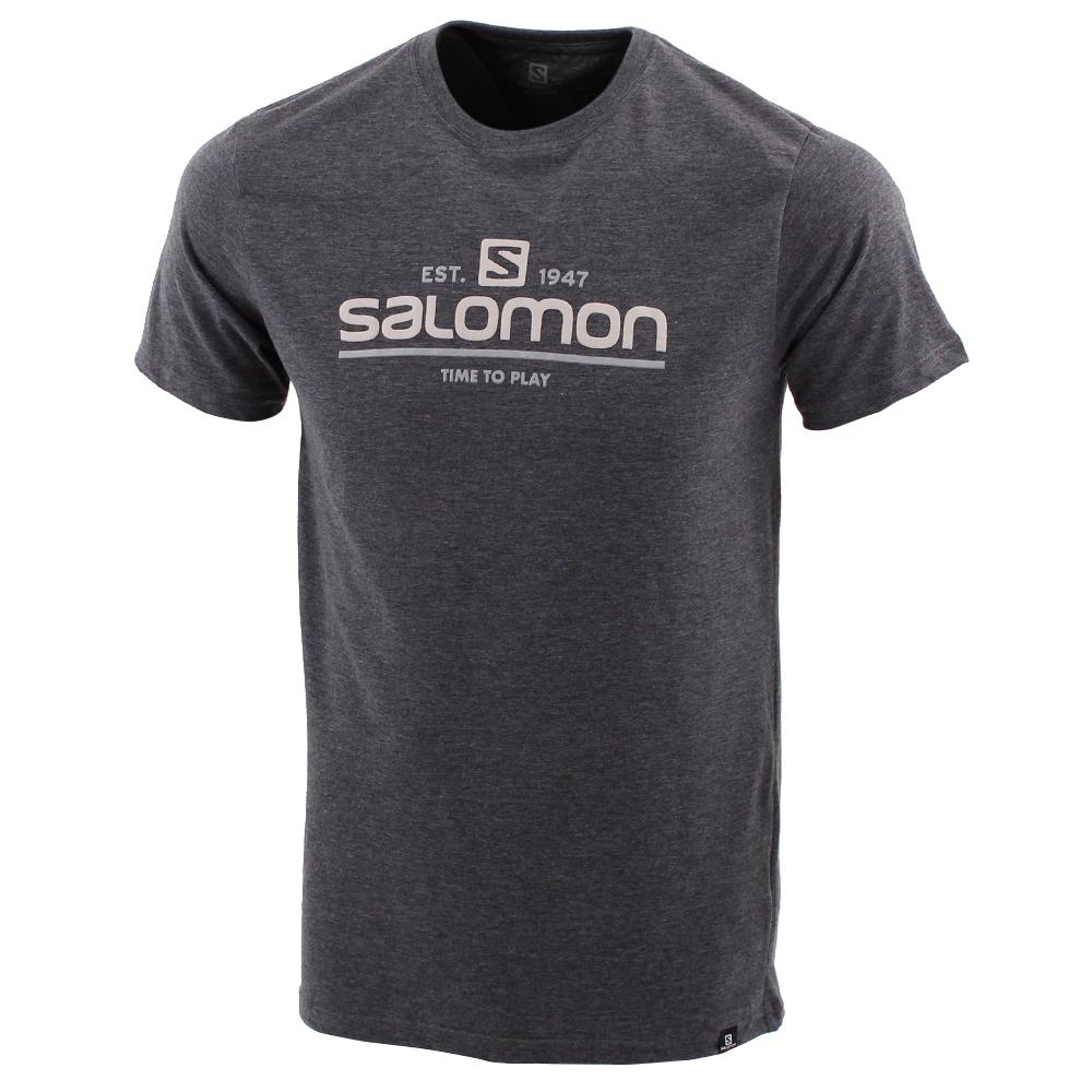 T-Shirts Salomon Homme Grise - Salomon TIME TO PLAY SS M - France (8574-JAORF)